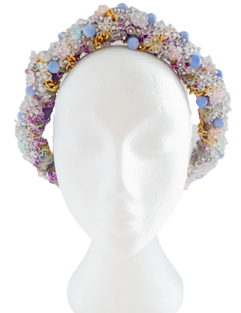 Voluptas Multi-Beaded Embellished Headband