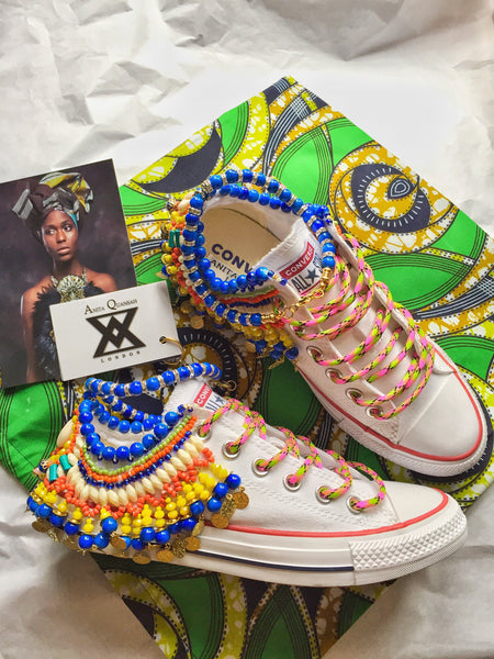 Zadie Beaded Embellished Chuck Taylor All Star Low Top Converse